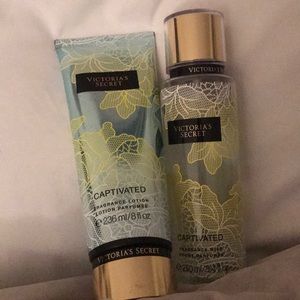 Victoria's Secret spray and lotion set